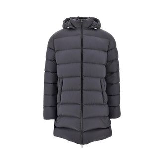Herno Nylon microfiber goose down parka coat Man 48