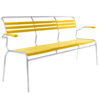 Schubiger M&ouml;bel L&auml;ttli-Bank S&auml;ntis mit Armlehnen