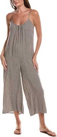 Z Supply Z Supply Flared Gingham Jumpsuit