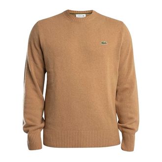 Lacoste Trui met ronde hals - Heren - Truien - Beige - Maat: L