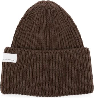 Nine In The Morning Berretto a coste Umi-Et - Heren - Hoeden - Bruin - ONE Size - Wol - Accessoires