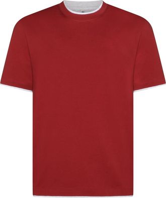 Brunello Cucinelli T-Shirts And Polos Bright-Uomo