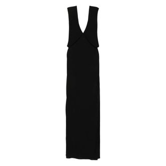 Gucci Sleeveless V-neck Maxi Dress