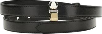 Jacquemus La Ceinture Citta - Dames - Riemen - Zwart - 85 CM - Leer - Accessoires