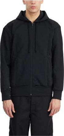 Comme Des Gar&ccedil;ons Hoodie met Rits - Heren - Vesten met rits - Zwart - XL - Katoen - Hoodies & sweatvesten
