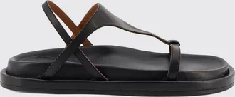 ATP Atelier Sandali slingback in pelle con tacco basso