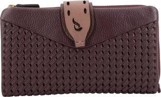 Abbacino Nala Wallet - Dames - Portefeuilles - Bruin - ONE Size - Leer - Accessoires