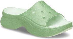 Crocs Bae Glitter Slide Sandal in Mint Tint at Nordstrom Rack, Size 10