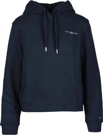 Tommy Hilfiger Hoodies & sweatvesten, Dames, Blauw, XS, Katoen, Sweatshirt