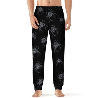 Generic Spider Funny Mens Pajama Pant Novelty Soft Jogger Lounge Pants Sleepwear