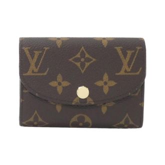 Louis Vuitton Monogram Marron Rose Ballerine Coated Canvas Coin Purse/Coin Case (Pre-Owned)