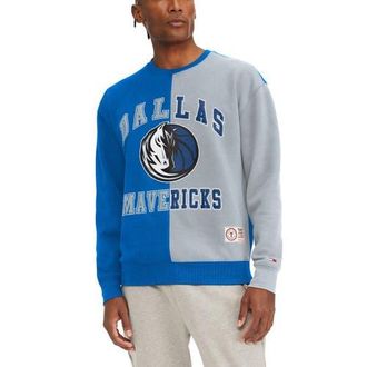 Tommy Jeans Mens Tommy Jeans Royal/Gray Dallas Mavericks Keith Split Pullover Sweatshirt at Nordstrom, Size Xx-Large