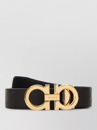 Ferragamo leather reversible belt adjustable length