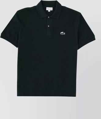 Lacoste polo shirt with short sleeves and collar