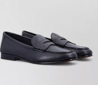 Polo Ralph Lauren pebbled leather loafers