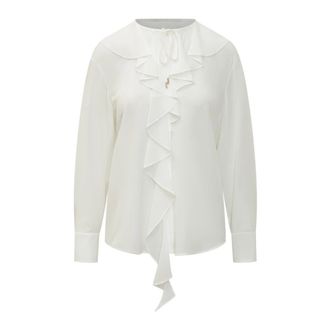 Max Mara Dames, Blouses & Shirts, Wit, Maat: XS