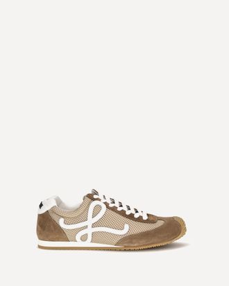 Loewe Ballet Runner 2.0 suede and mesh Sneakers Male 44