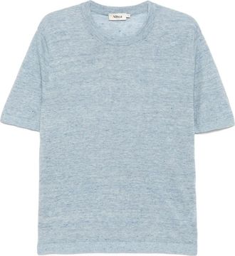 Altea Polo in lino - Blu