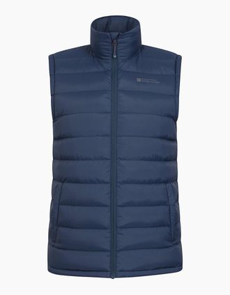 Mountain Warehouse Mens Mountain Warehouse Mens Seasons II Padded Gilet - Navy - Size: 40/Regular