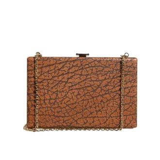 Dolce & Gabbana Pre-owned borse di pelle a tracolla - - Pre-owned - Donna - Marrone - ONE SIZE