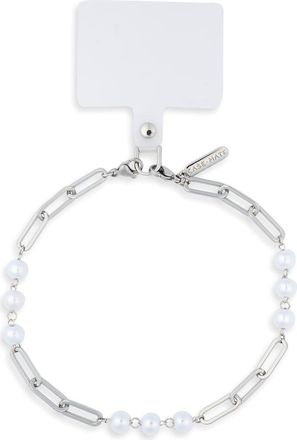 Case-Mate Linked Charm Phone Chain in Silver Pearl at Nordstrom Rack