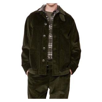 Officine G&eacute;n&eacute;rale Ulysse Jacket - - Jackets - Uomo - Verde - L
