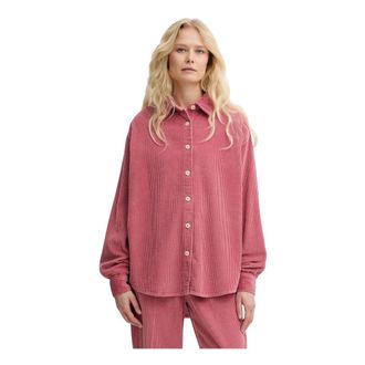 American Vintage Hemden - Dames - Blouses & Shirts - Roze - Maat: M/L