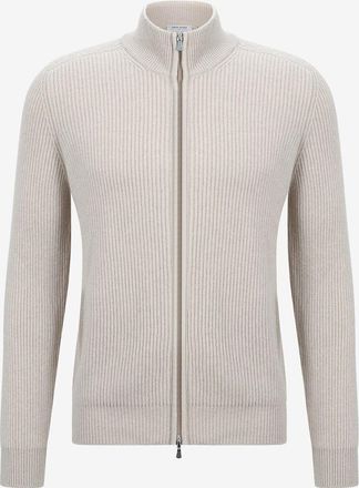 Gran Sasso Cardigan aus Kaschmir mit Reissverschluss