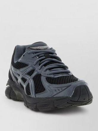 Asics synthetic leather low-top sneakers