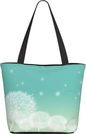 AOOEDM Flower-Dandelions Ladies Shopping Bag 13x11x7in.The Perfect ValentineS Day Gift.It Is The Best ValentineS Day Gift For Mom, Daughter, Wife,Etc