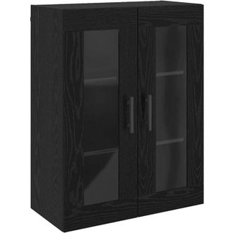 vidaXL Armario de pared Roble negro 69.5 x 34 x 90 cm Vidaxl