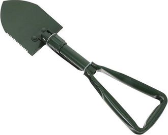 OEM Pala De Nieve De Emergencia Oimg, Pala De Nieve Plegable, 48 Cm De Largo, Ancho De La Hoja: 11,5 Cm, Pala De Nieve Plegable, Verde