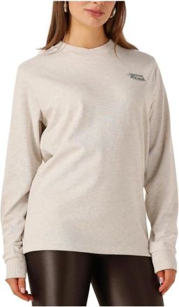 Mercer Amsterdam Tops, Dames, Beige, XS, Katoen, The Mercer Long-Sleeve