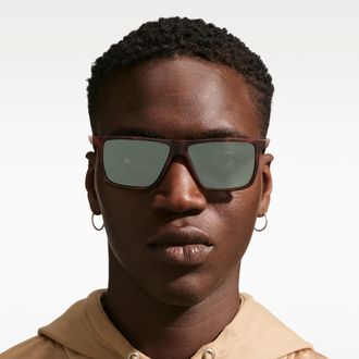 Nike Mens Blaze Polarized Sunglasses in Brown | IQ7183X-281