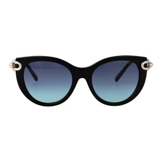 Tiffany & Co. Sunglasses, female, Black, 53 MM, Stylish Sunglasses with Model 0Tf4232