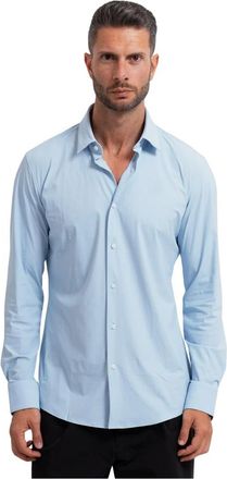 HUGO BOSS Hombre, Camisas, Azul, Talla: L