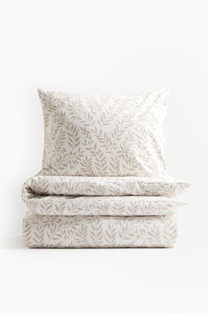 H&M Flanellbettwäsche für Einzelbetten - Brown