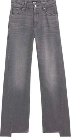 HUGO BOSS Jeans - Heren - Regular Fit Jeans - Grijs - W28 - Jeans