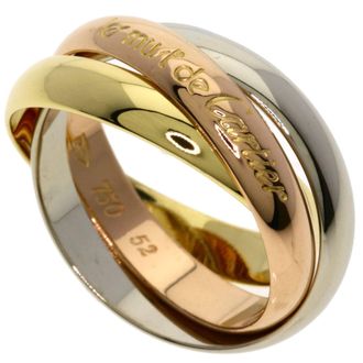 Cartier Trinity Yellow Gold (18K) Pink Gold (18K) White Gold (18K) Band Ring (Pre-Owned)