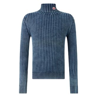 Diesel K-Ristopher Turtleneck - Heren - Truien - Blauw - Maat: L Katoen