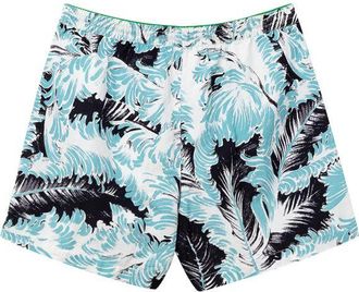 Bottega Veneta Mens White Polyamide Swim Shorts