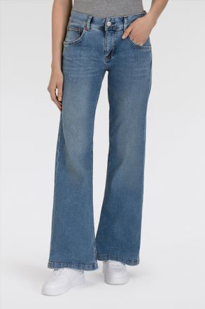 Herrlicher 5-Pocket-Jeans HERRLICHER Edna Denim Light, Damen, Gr. 31, L&auml;nge 34, blau (carolinablau), Denim/Jeans, Obermaterial: 98% Baumwolle, 2% Elasthan, bootc