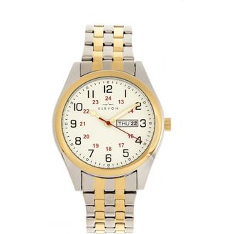 Elevon Watches Gann Bracelet Watch w/Day/Date in Gold/silver at Nordstrom