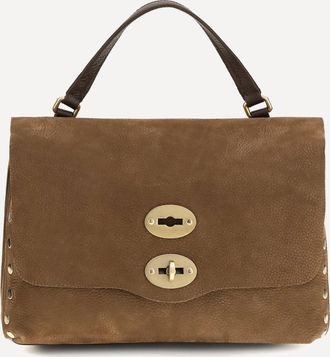 Zanellato Borsa a Mano Postina Jones in suede Woman UNI
