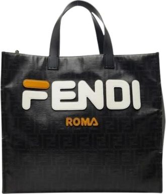 Fendi Pre-owned Tote Bags, female, Black, Size: ONE SIZE Pre-owned Tote Bag