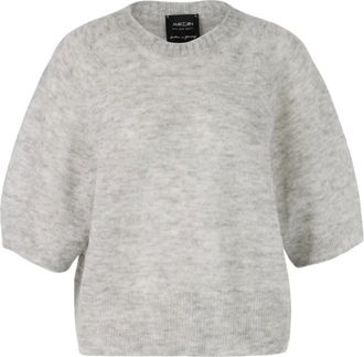 Marc Cain Lichtgewicht Pullover - Dames - Truien - Grijs - Maat: XL Wol