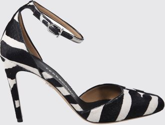 Ferragamo D&eacute;collet&eacute; in cavallino zebrato