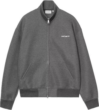 Carhartt Work in Progress Alda Zip Sweat Jacket - Heren - Vesten met rits - Zwart - XL - Katoen - Hoodies & sweatvesten