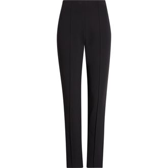 Jil Sander Fitted Pintuck Pans in Black at Nordstrom, Size 10 Us
