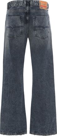 Diesel Mens Relaxed Jeans With Eagle Motif Denim Cotton Regular & Straight-Leg